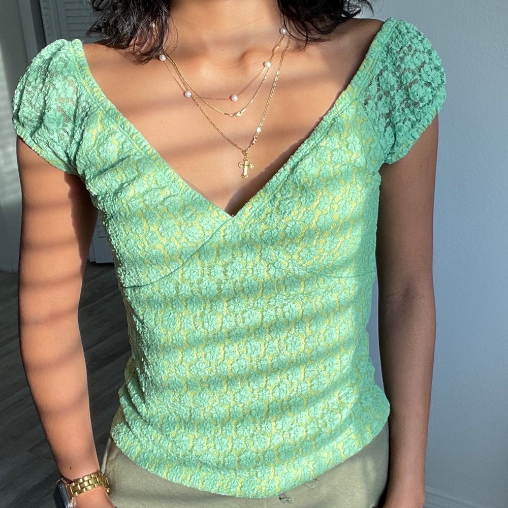 Urban Outfitters Lace open back top!